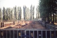 Bau Kabinentrakt 1999_3
